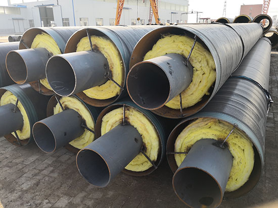 鋼套鋼蒸汽保溫(wēn)螺旋鋼管