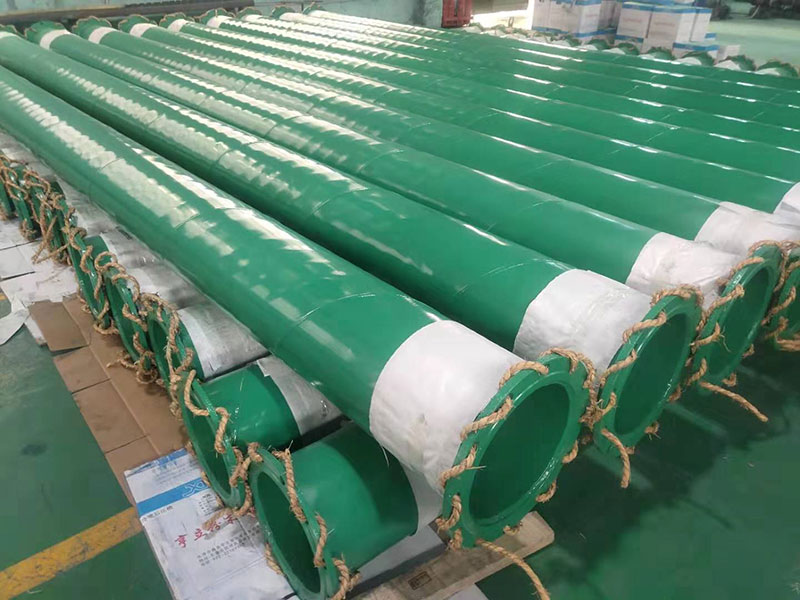 法蘭式(shì)給排水(shuǐ)塗塑鋼管