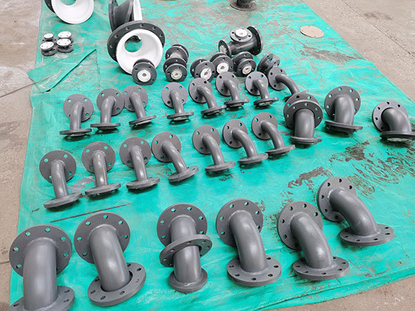 PTFE聚(jù)四氟乙烯襯裏管件