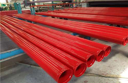 溝槽連接(jiē)消(xiāo)防塗塑管