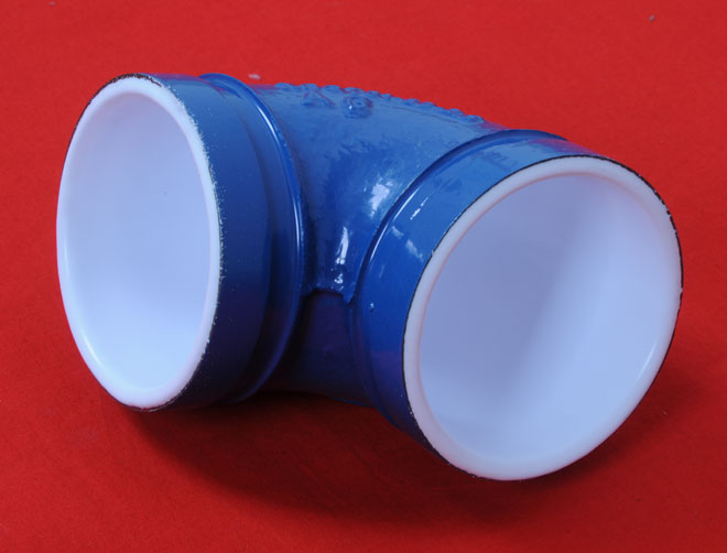 襯塑(sù)溝槽彎頭管件
