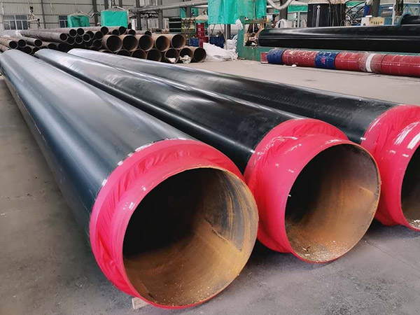 聚氨酯發泡直(zhí)埋(mái)保(bǎo)溫鋼管