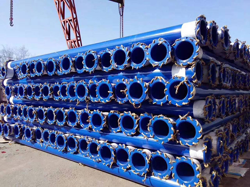 法蘭連接（jiē）塗塑複合鋼管