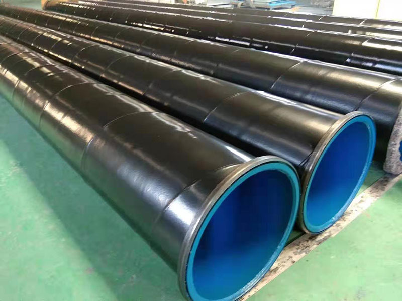 雙密封法蘭塗塑鋼管